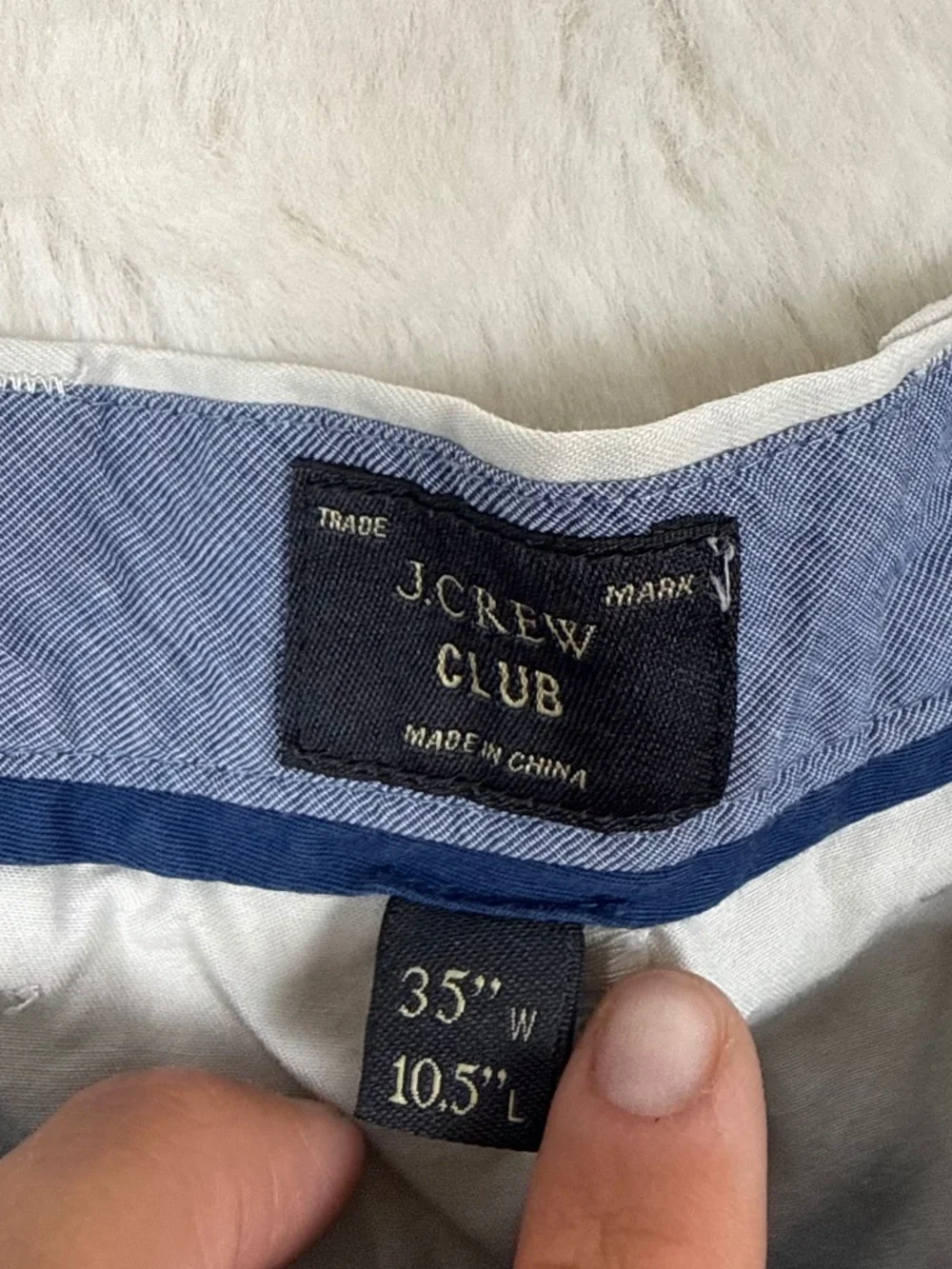 J. Crew Club 100% Cotton Chinos Light Grey 10
